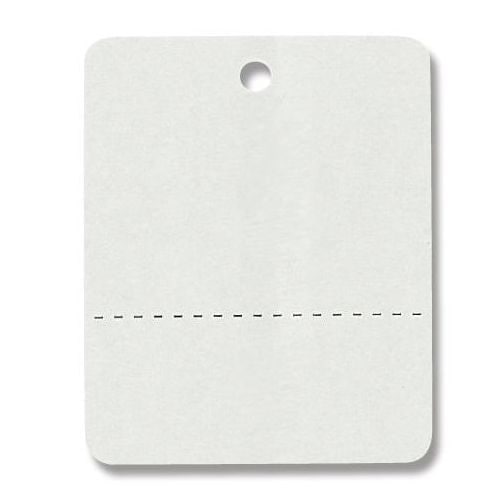 （まとめ買い）シモジマ HEIKO 提札 No.526（グレー）糸無し 500枚 縦40x横32mm 店舗用品 007152601 [x3セット]