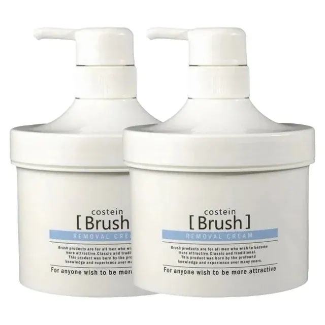 [国内正規品]コスティン ブラッシュ除毛クリーム お得な2個セット 500ｇ x 2 COSTEIN Brush ボディクリーム