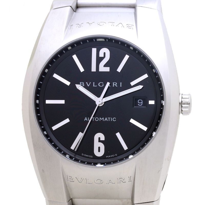 エルゴン EG40BSSD EG40S【オーバーホール済】ステンレススチール メンズ /39456【中古】【腕時計】