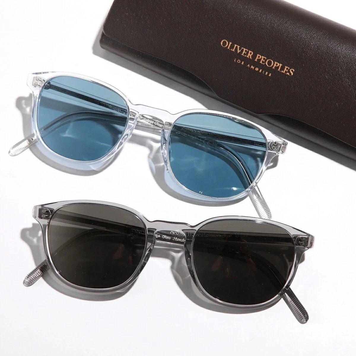 OLIVER PEOPLES オリバーピープルズ サングラス Fairmont Sun OV5219S メンズ パントスシェイプ クリアフレーム フルリム アイ】