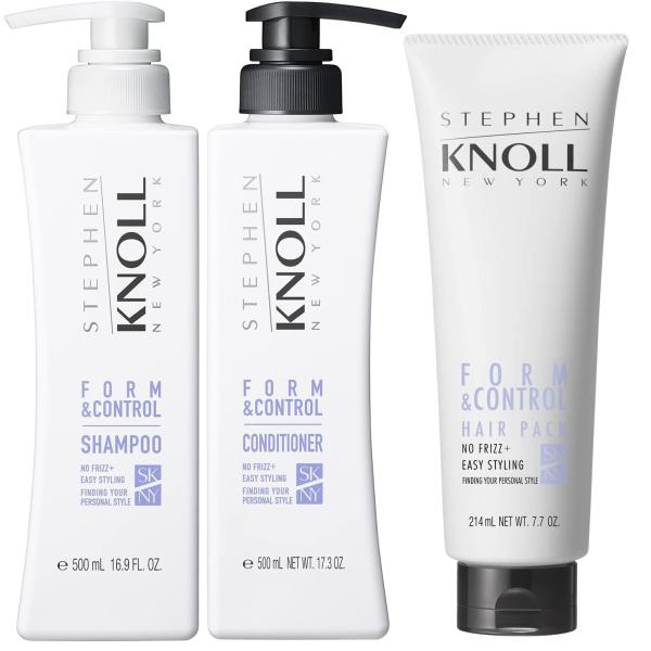 スティーブンノル　フォルムコントロール　W　シャンプー コンデショナー ヘアパック　３本セット