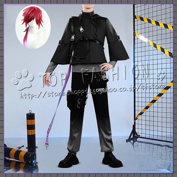 【工場直売 品質保証】バーチャル YouTuber Vtuber 風 ローレンイロアス コスプレ 衣装 ウィッグ ハロウィン 変装 仮装 コスチューム アニメ