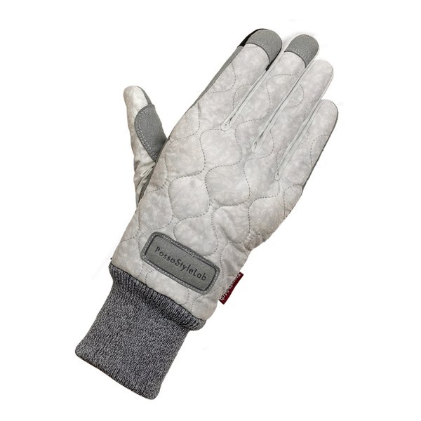 秋冬 RSG352 ミリタリーパディングウィンターグローブ レディース グレー Lサイズ RSG352/GRAY/L