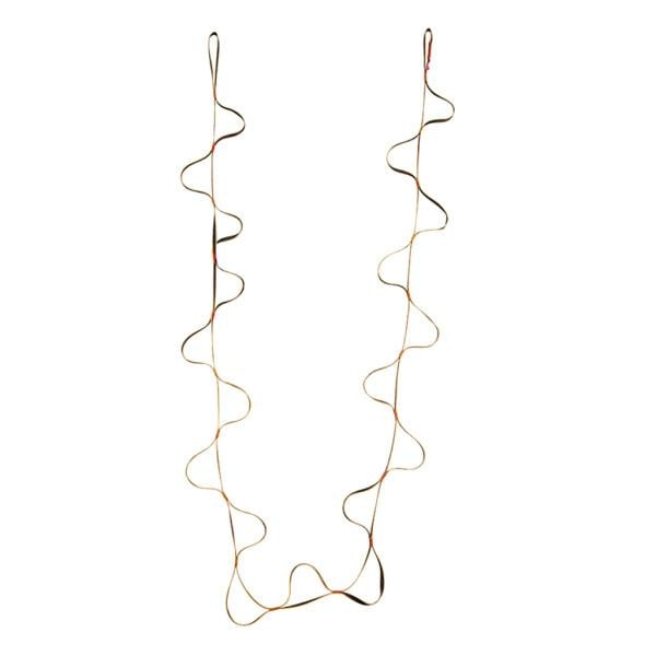 ロッククライミング登山安全ステップベルトロープラダーエトリエイエロー10M