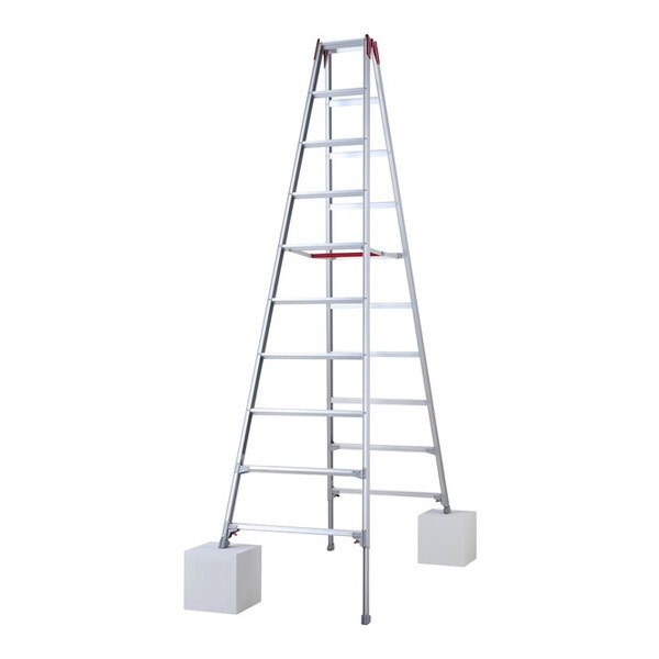 法人限定 長谷川工業 脚部伸縮式専用脚立 10尺 RYZ-30d メーカー直送