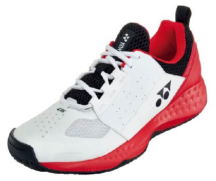 ヨネックス YO-SHT106-114-22.0 ユニセックス テニスシューズ パワークッション106(ホワイト/レッド・22.0cm) YOSHT106114220