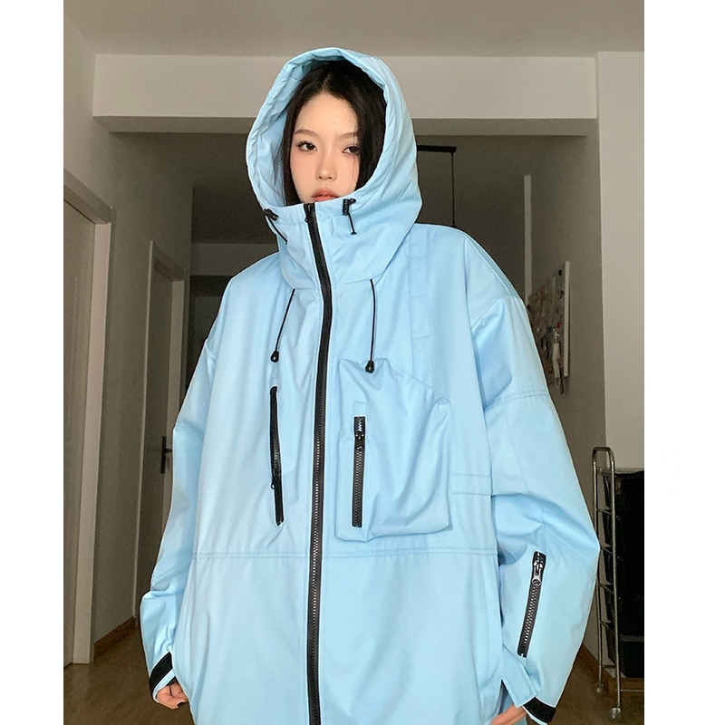 スノーボードウェア 2025 メンズ レディース 単品 アウター ジャケット マウンテンパーカー 山登り ゆったり 綿入りウィンタースポーツ 韓国風 防風防寒 スノーウェア スキーウェア スノボウェア