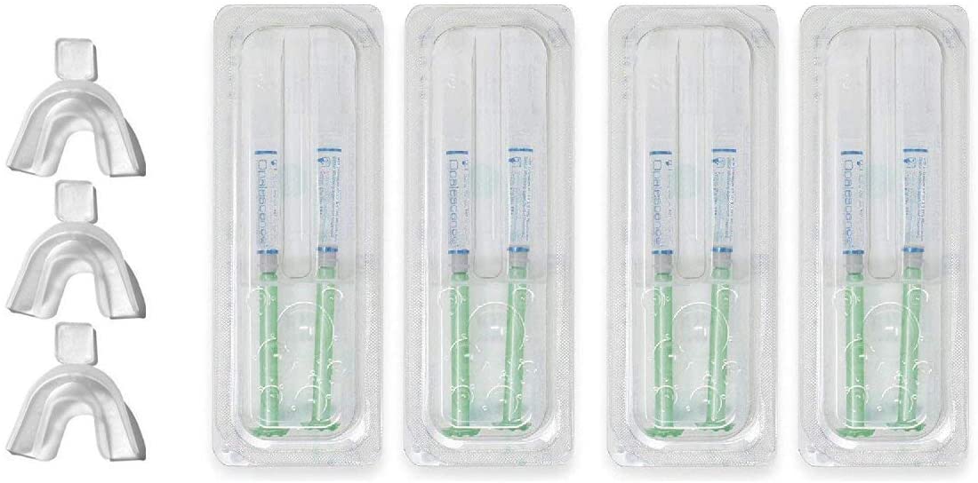 [アメリカ無料直送] [プレミアム商品][満足度上位]乳白歯ホワイトニングジェルミント+熱成形歯トレ
