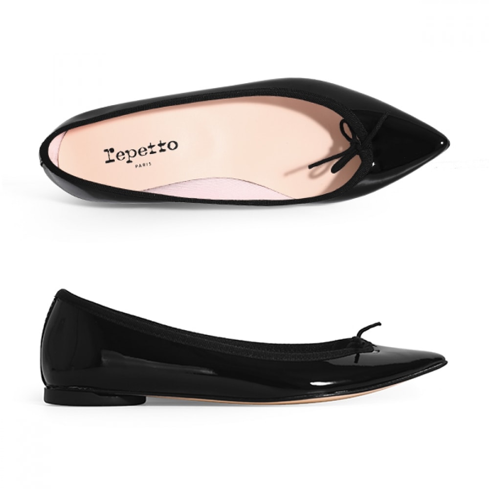 レペット V1556V 410 ブリジットバレリーナシャイニーローカットフラットシューズ