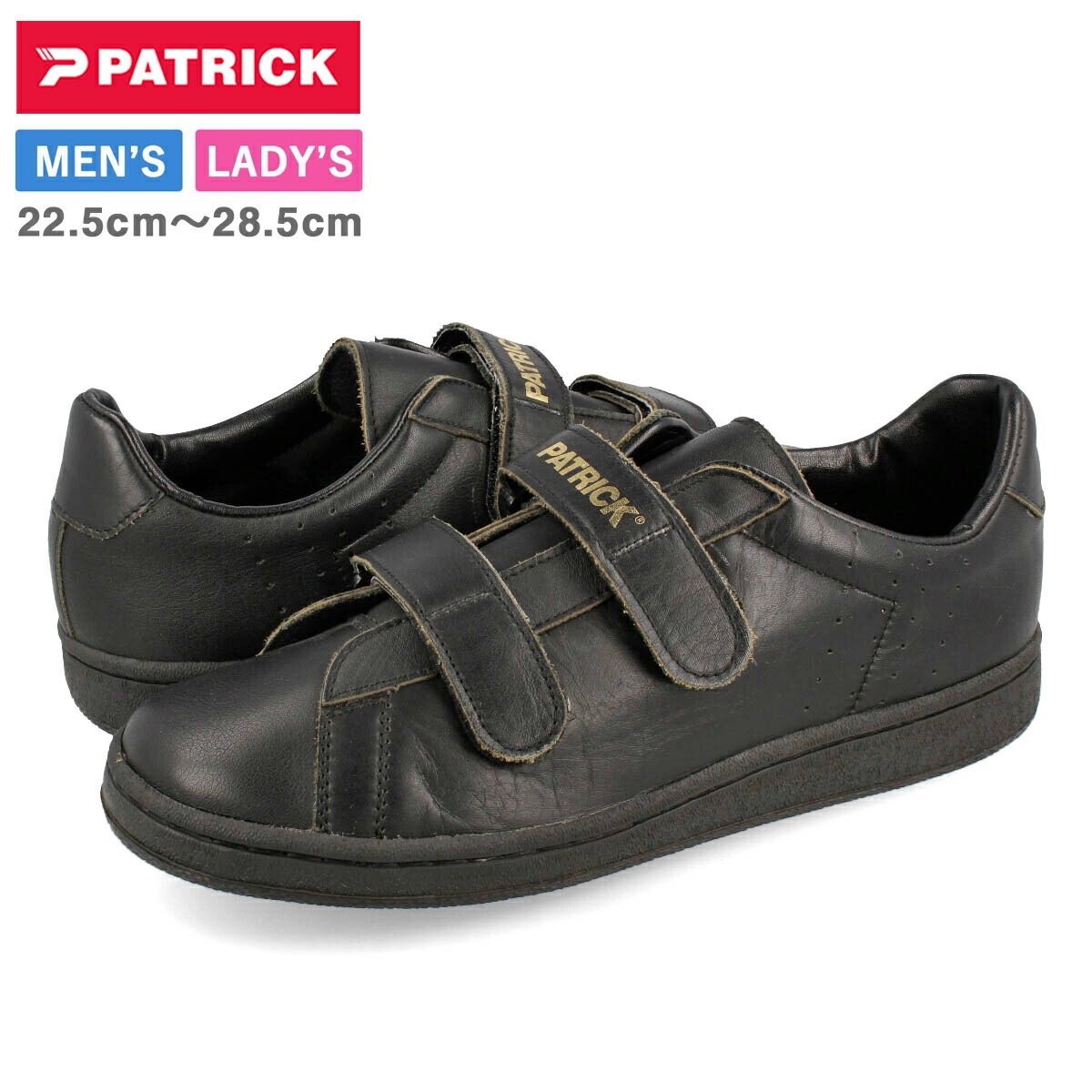 PATRICK OCEAN NOIR BLACK 【MADE IN JAPAN】【日本製】