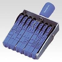 （まとめ買い）欧文8連 1号 明朝体 CF-81M 00048779 [x3]