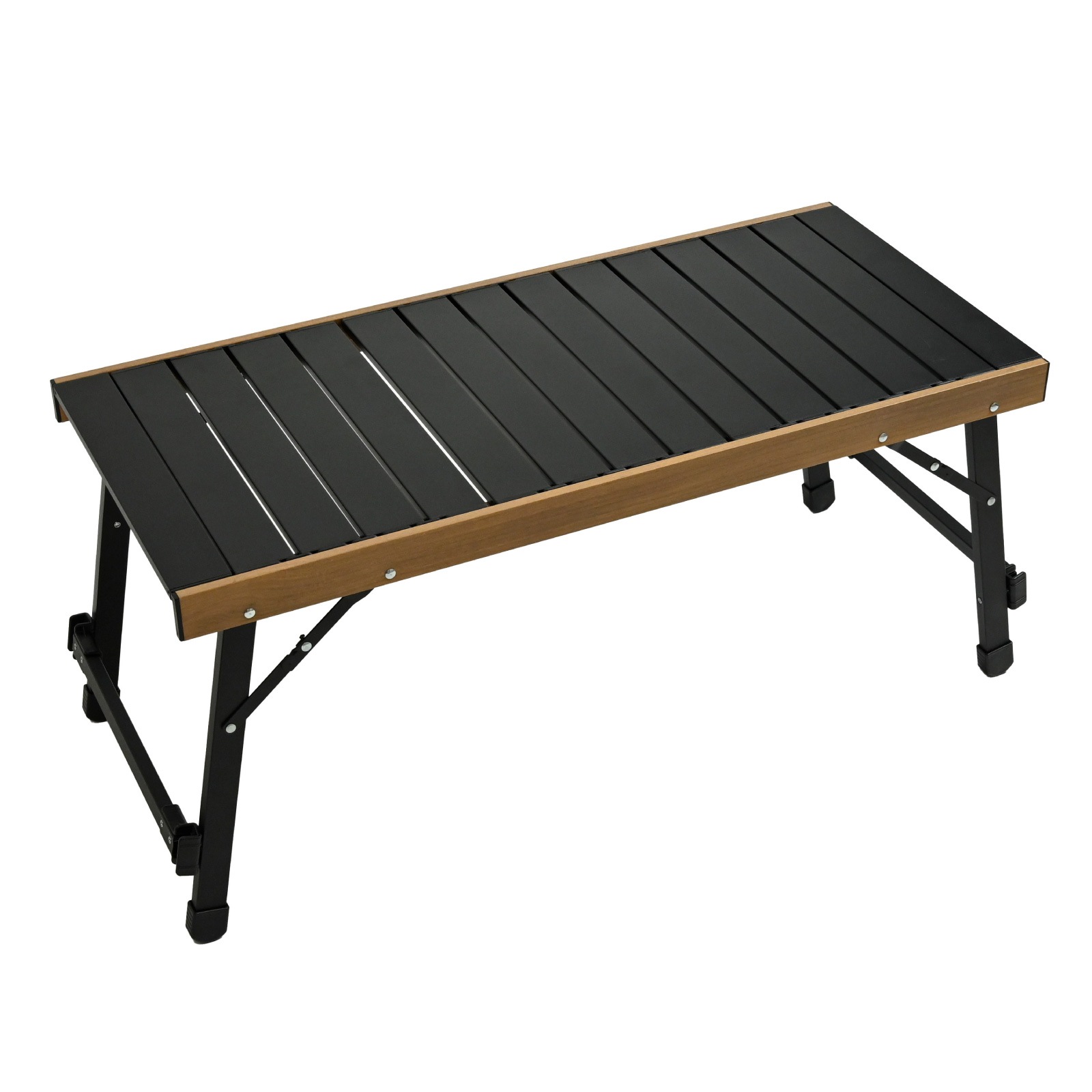 waku fimac IGT アウトドアテーブル キャンプテーブル テーブル ロールテーブル キャンプ アウトドア 軽量 ブラック 耐荷重30kg 5,621円