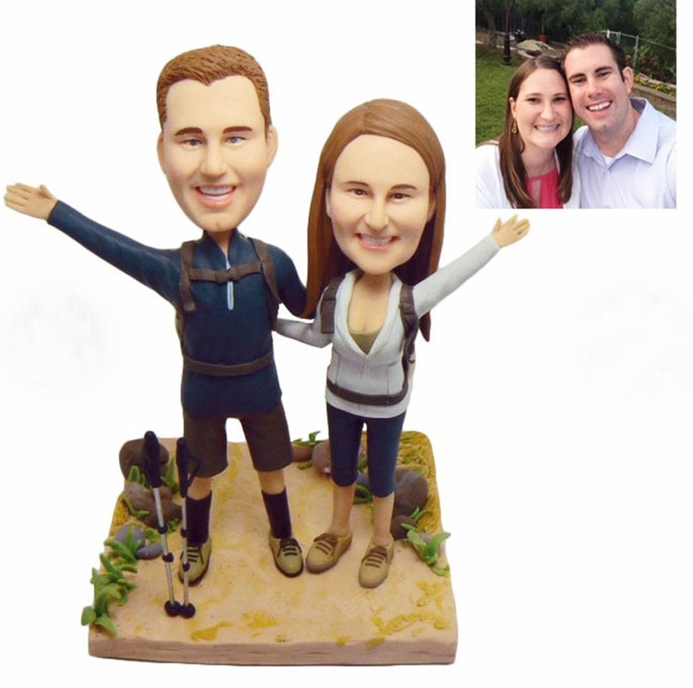 【オーダーメイド】3D肖像画 似顔絵 人形 フィギュア 結婚祝い 周年記念日 カップル 彼氏 彼女 夫婦 両親 贈呈品 記念品