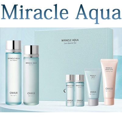 ミラクルアクア2種セット/オーロラヒアルロン酸を含有/水分不足型脂性肌
