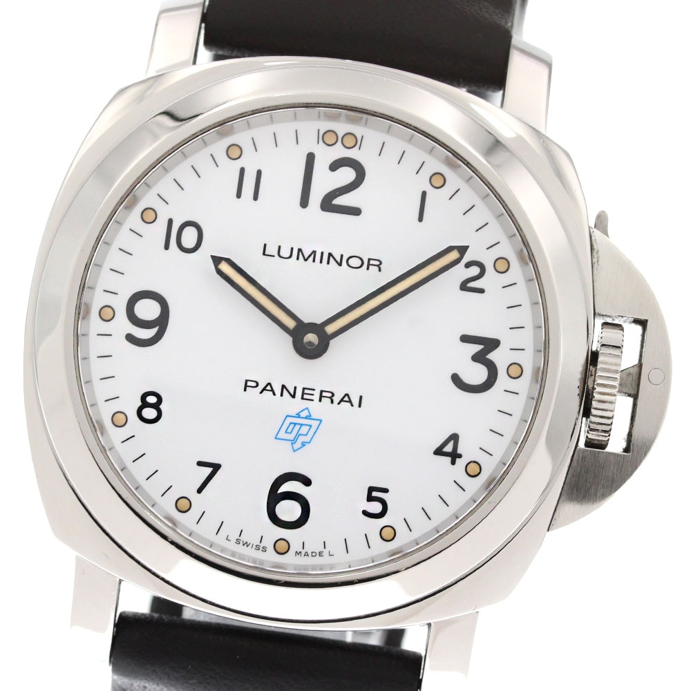 パネライ PANERAI PAM00630 ベース ロゴ アッチャイオ 手巻き メンズ _849859【中古】