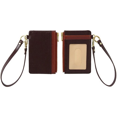 （まとめ買い）ベルポスト ファスナーポケット付きパスケース ブラウン BP-5704-40 [x3]