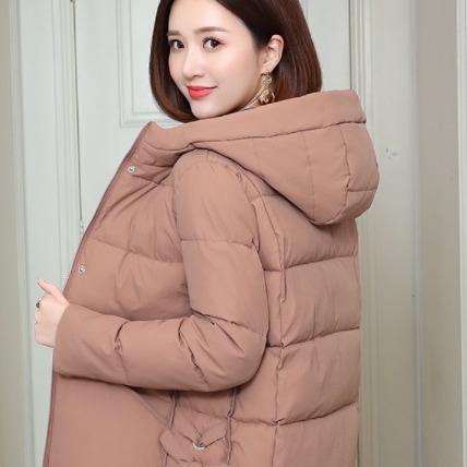 ダウンコート アウター パーカー フーディー コート ショート ショート丈 袖あり 長袖 リボン