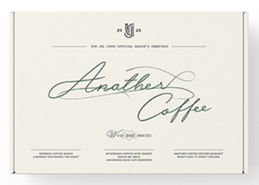 キム・ジェジュン2025シーズングリーティングKIM JAE JOONG Seasons Greetings Another Coffee