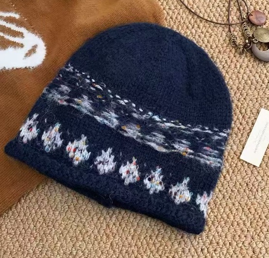 帽子女性カジュアル顔小保温耳防風 韓国系