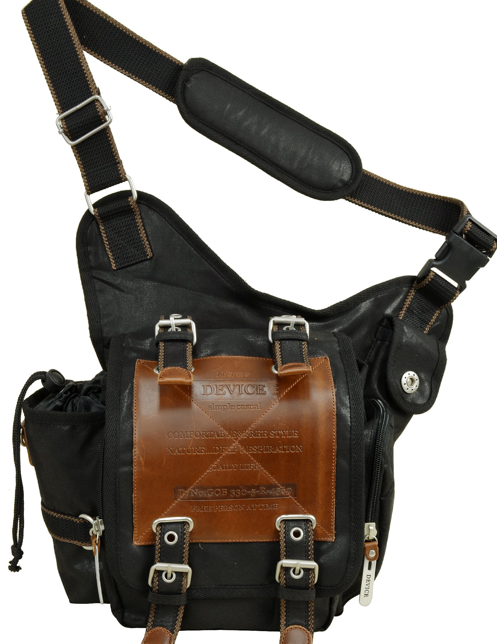 [デバイス] Work ボディショルダーバッグ -ブラック