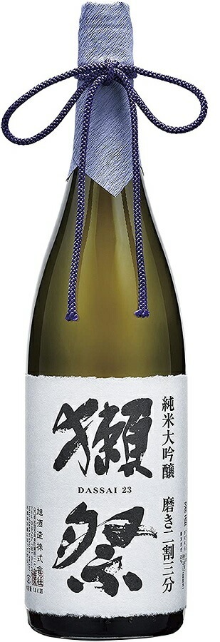 日本酒 旭酒造 獺祭 だっさい 純米大吟醸 磨き二割三分 箱なし 1800ml 1.8L 1本【ご注文は6本まで一個口配送可能】