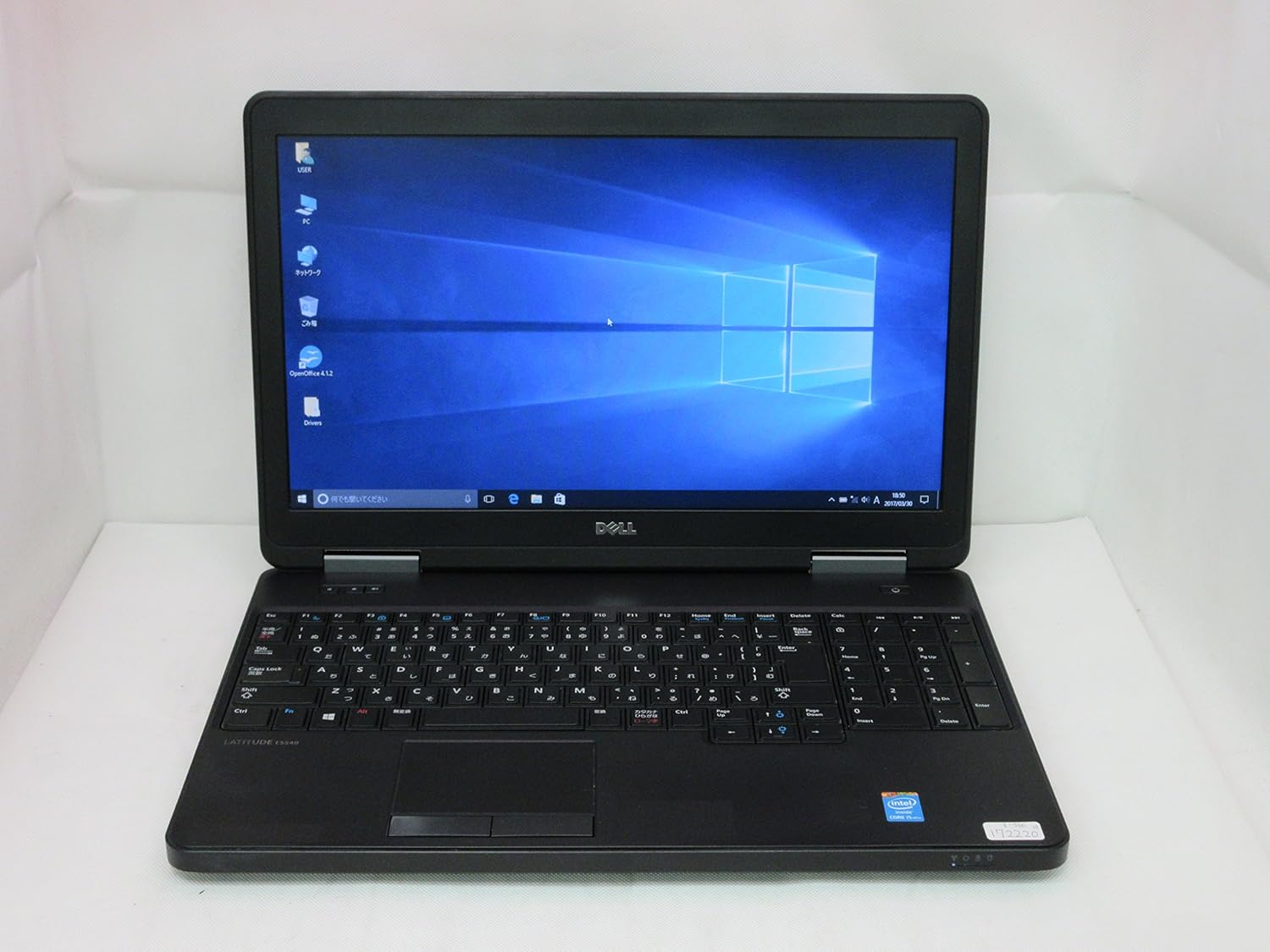 Latitude E5540ノートパソコン Core i5 4300U メモリ8GB 500GBHDD DVD-ROM Windows10 Professional 64bit P35F【】