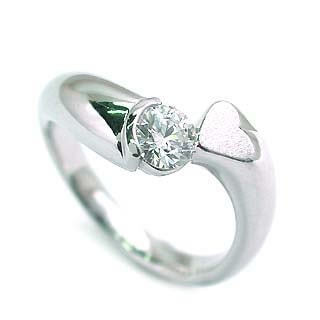 (Brand アニーベル) Pt ダイヤモンドデザインリング（婚約指輪エンゲージリング）楽ギフ_包装02P26Mar16