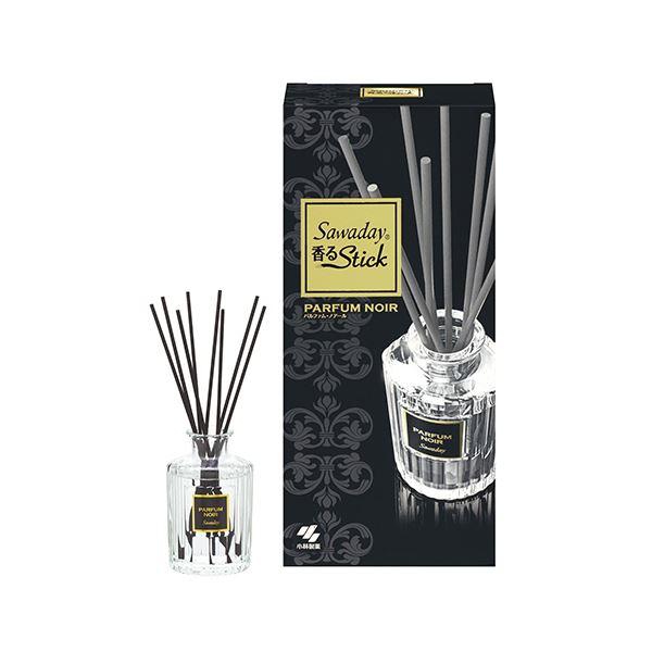 （まとめ）小林製薬 Sawaday 香るスティックパルファム ノアール 本体 70ml 1セット10セット
