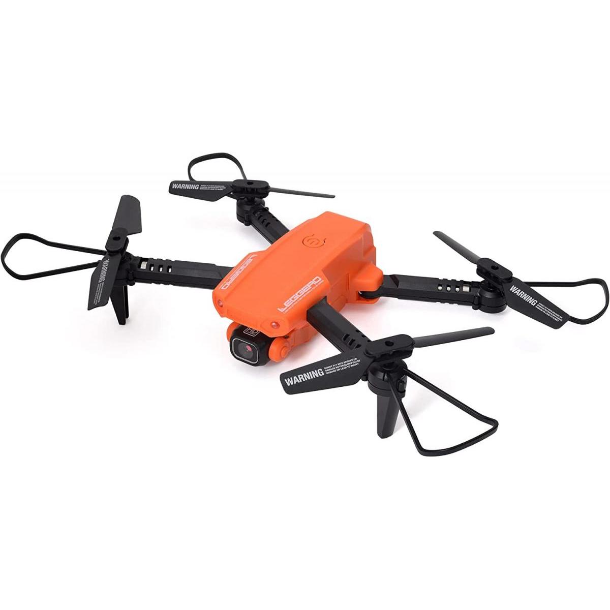 ジーフォース Leggero レジェーロ orange オレンジ フォルダブルドローン GB181 ドローン カメラ付 4K 2K 軽量 ケース付 G-FORCEcm　裏貼