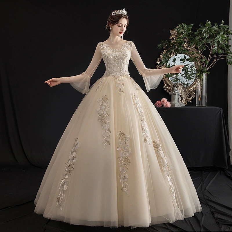 結婚式 ウェディングドレス 超人気 花嫁ロングドレス 二次会 キャバドレス ショート オフショルダー お呼ばれ 花嫁 披露宴 ブライダル 演奏会