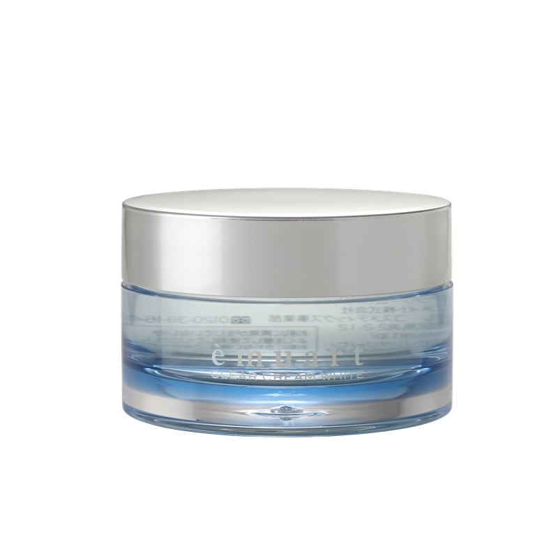 【クリアクリームホワイト】50ｇ（約2ヶ月分）　保湿クリーム さっぱり ベタつかない フェイスクリーム 顔 化粧下地 くすみ シミ 透明感 ゲル オイルフリー 30代 40代 スキンケア