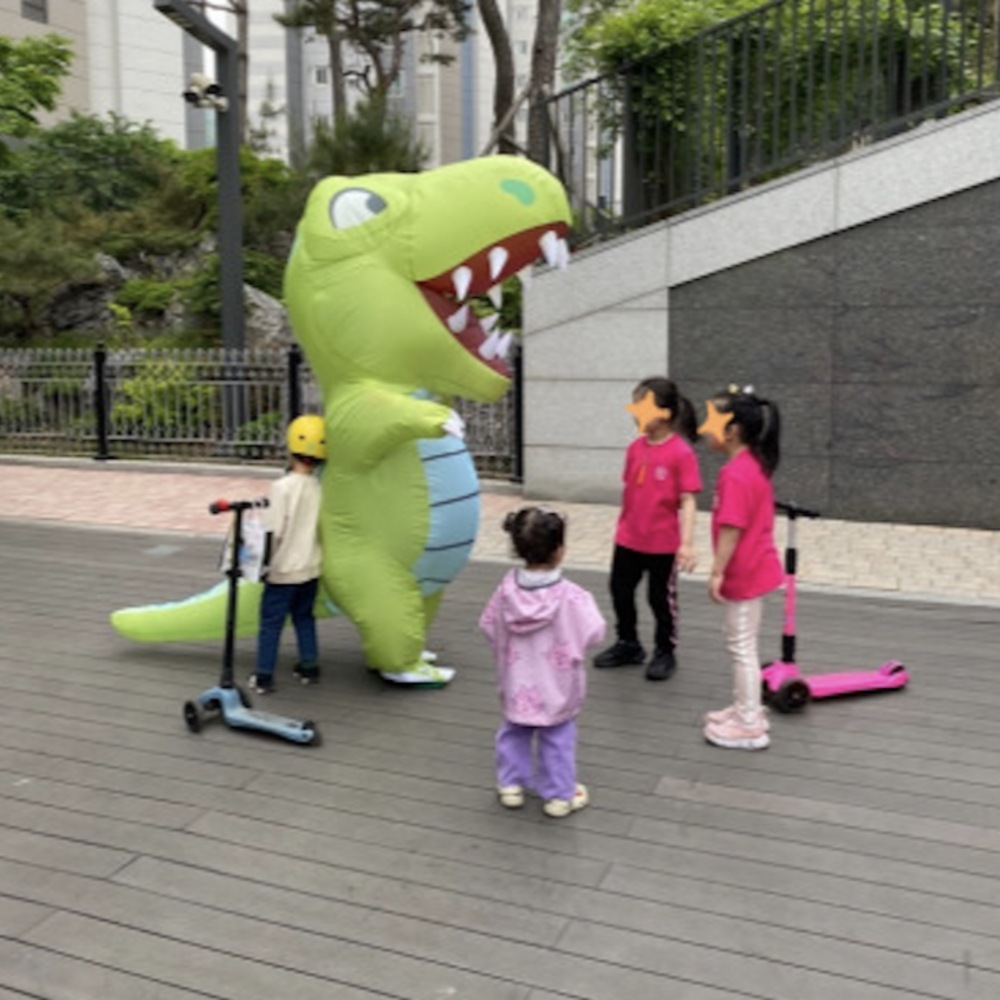 エンフピモールエアスーツ恐竜コスチュームハロウィン