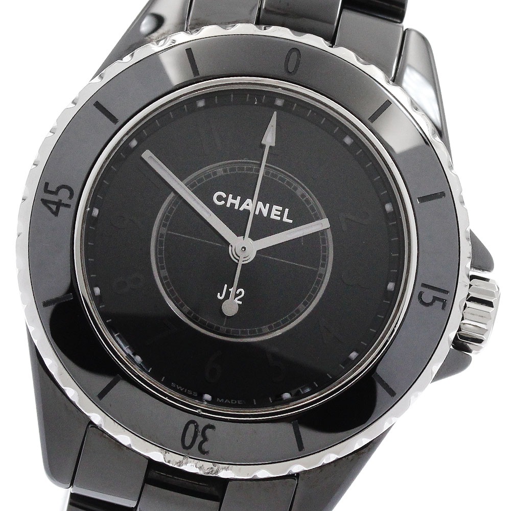 訳あり シャネル CHANEL H6346 J12 ファントム クォーツ レディース _938821【中古】