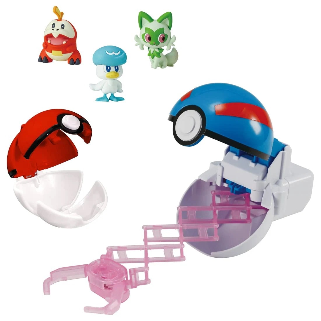 ポケットモンスター モンコレ ポケトルゼ＆ポケデルゼ 旅立ちの3匹セット (スーパーボールモンスターボール)