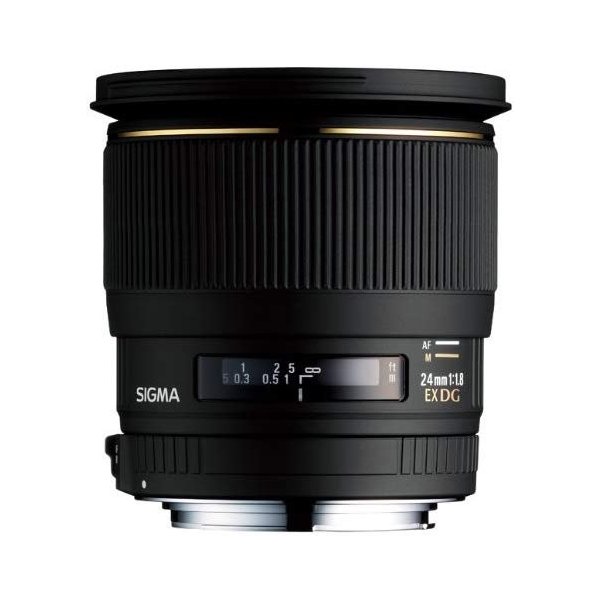 SIGMA 単焦点広角レンズ 24mm F1.8 EX DG ASPHERICAL MACRO キヤノン用 フルサイズ対応 □単焦点 ソニー用 広角 SIGMA 24mm F1.8 EX DG : SIGMA