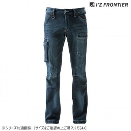 アイズフロンティア 3Dストレッチカーゴパンツ 11 インディゴブルー S 7252