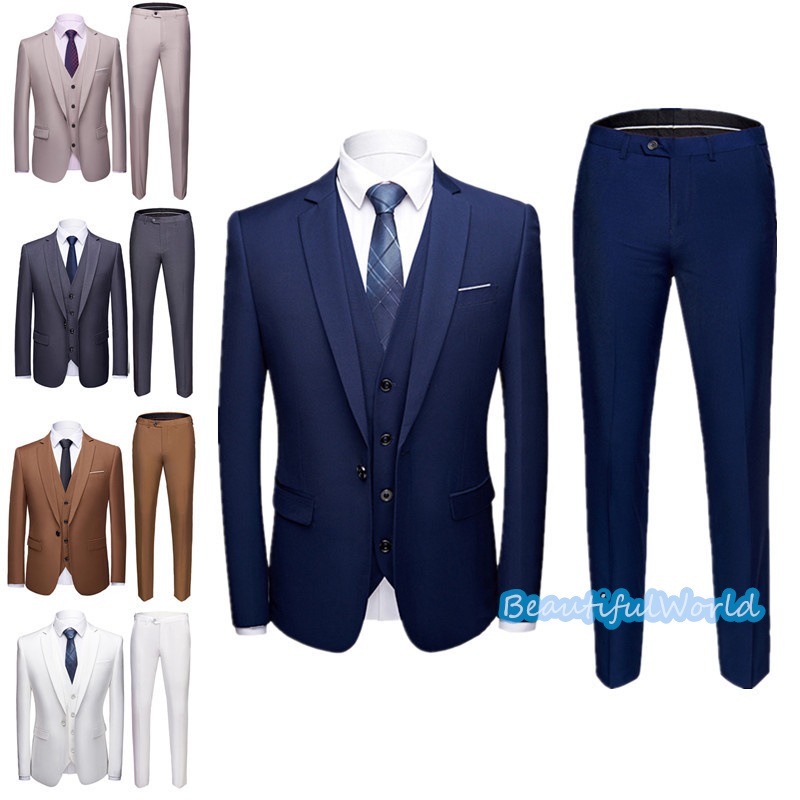 スーツ メンズ ビジネススーツ 3ピーススーツ スーツセットアップ カジュアルスーツ 無地フォーマルスーツ 洗える 紳士服 通勤 結婚式X50