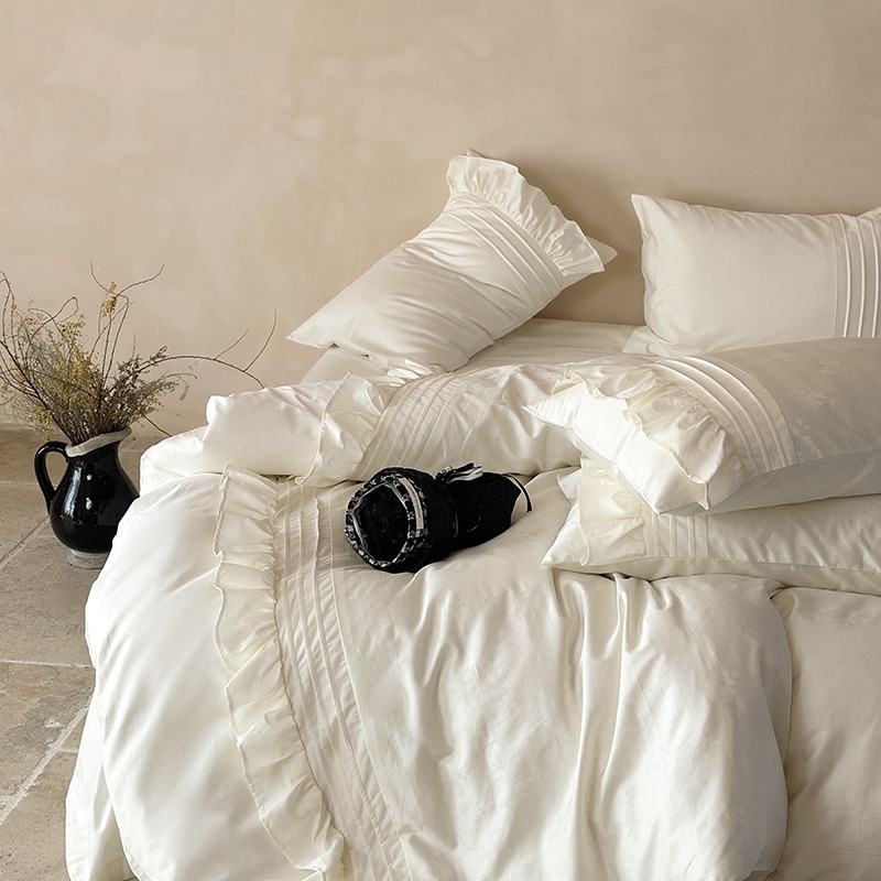 フランス100秒の長さのベルベットコットンジャック4ピースセットピュアコットンキルトカバーカバーコットンシート4シーズン寝具4