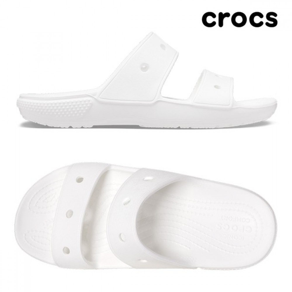 [クロックスシューズ] コモンスリッパクラシックサンダルホワイト 206761-100