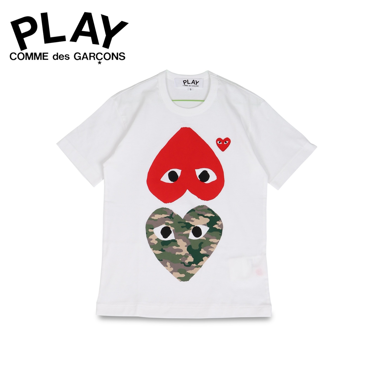 メーカー包装済 Tシャツ 半袖 メンズ レッドハート カモフラージュ 迷彩柄 ロゴ T248 Tシャツ オプション2 Xl