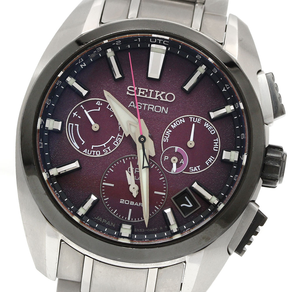 セイコー SEIKO SBXC101/5X53-0BP0 アストロン グローバルライン 2021年 800本限定 ソーラー電波 メンズ _952289【中古】