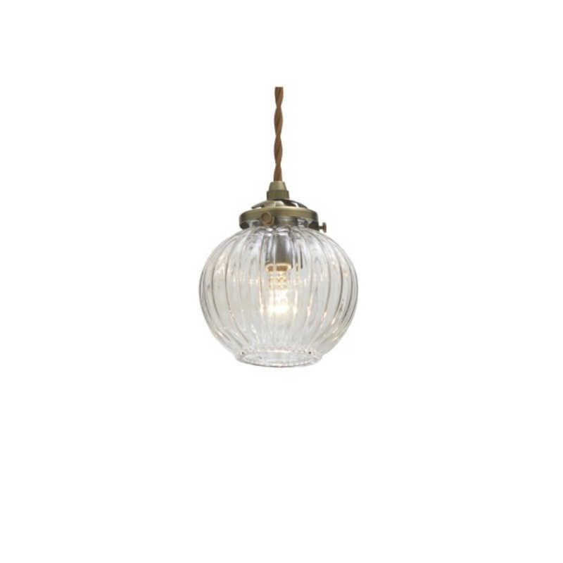 インターフォルム　LED照明 ペンダントライト 電球色 LED電球付属 Lipri(リプリ) クリア　LT-9554CL