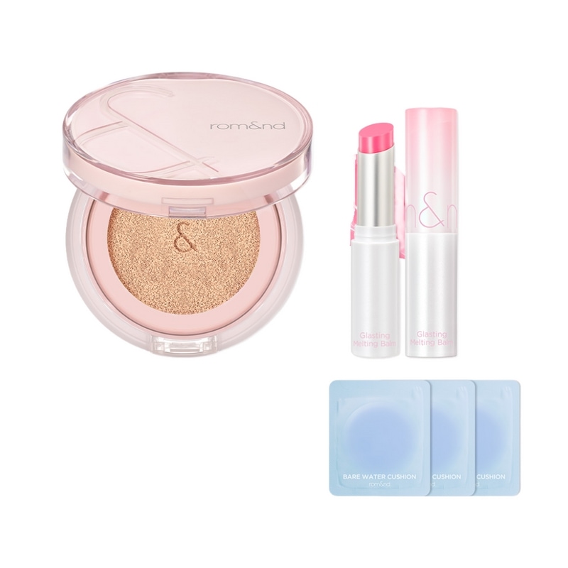 ブルームインカバーフィットクッション15g ＆グラスティングメルティングナイト3.5g 2種セット