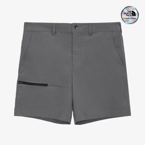 [公式] NS6NS29B 男性 ベイシン ショーツ 7インチ STONE GRAY