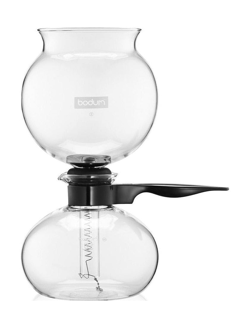 BODUM ボダム コーヒーメーカー サイフォン PEBO ペボ サイフォン コーヒーメーカー 1000ml ブラック プラスチックフィルター ガラスビーカー 直火式 コーヒー 【正規品】 1208