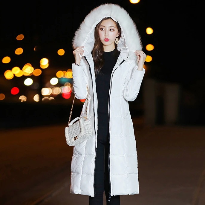 大人気上品中綿コートロング丈厚ロングコートレディース大きい暖かい防寒保温アウター作フード