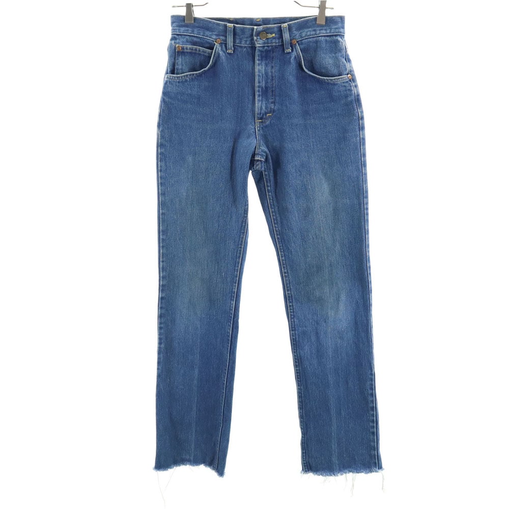 80s ヴィンテージ 42タロン ストレートデニムパンツ W30 ブルー メンズ