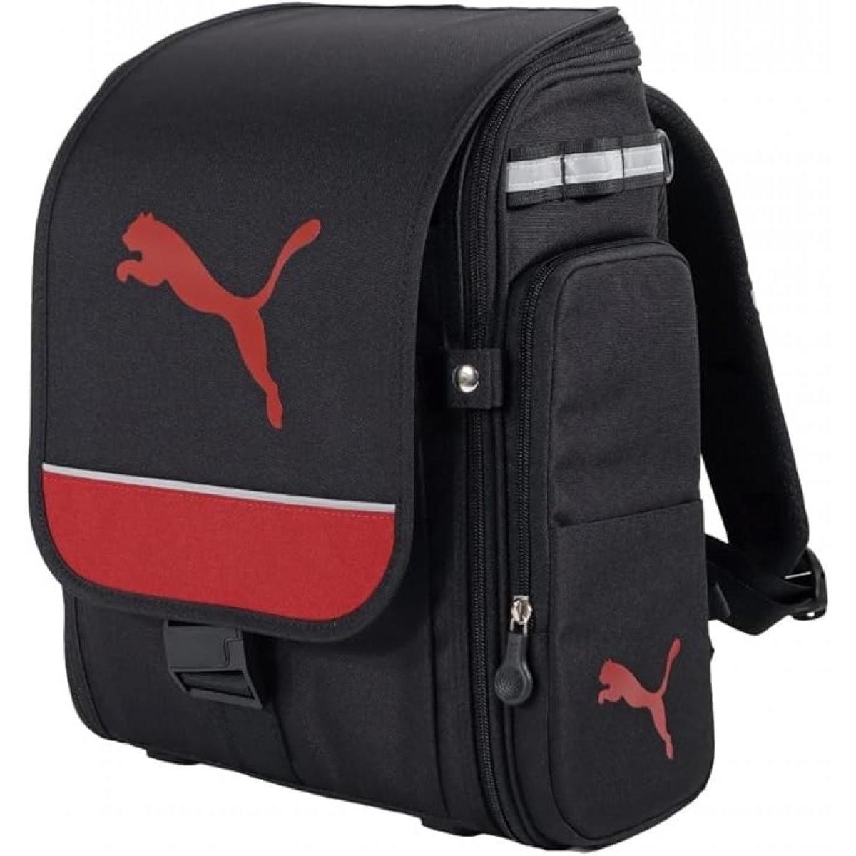 クツワ PUMA プーマ ランドセル キッズ PM503RD レッド系 軽量 学童 リュック はっ水 撥水 ジュニア 小学生 かっこいい 通学 大容量