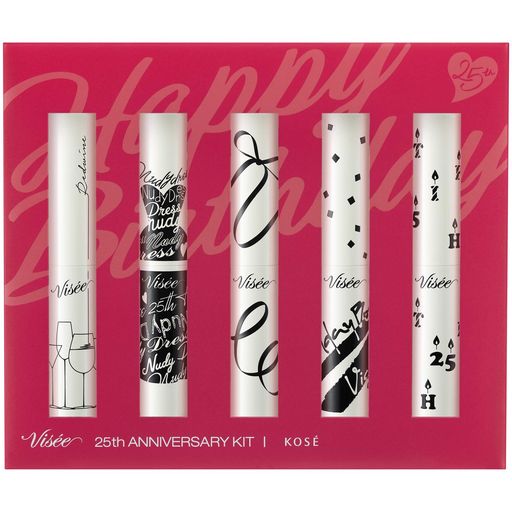 リシェ 25TH アニバーサリーキット I 口紅 レッド セット 3.5G×5本