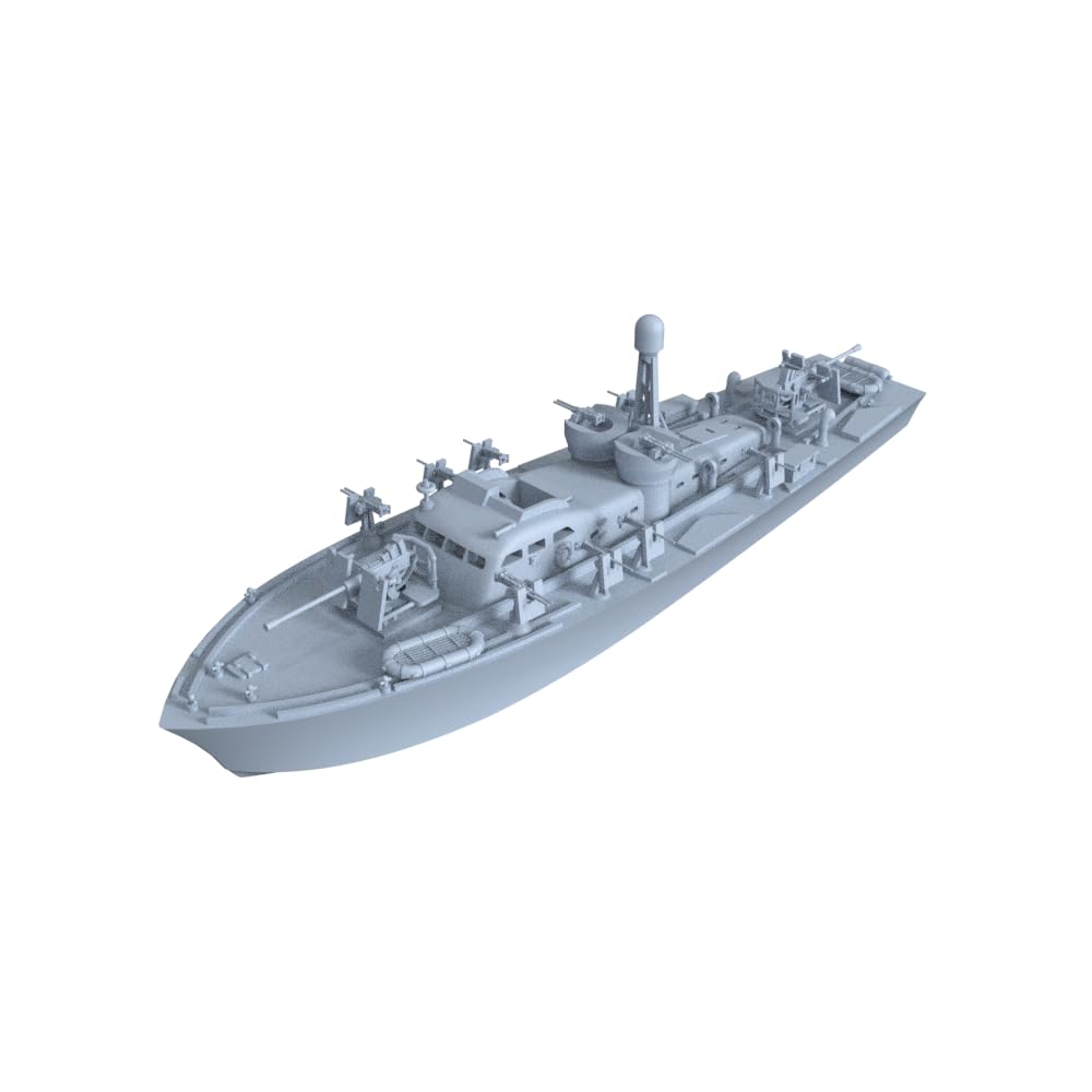 MRY-SFW SSC72762 1/72 军事模型 美国 Elco 77英尺 鱼雷艇 PT-59 饮水线版本
